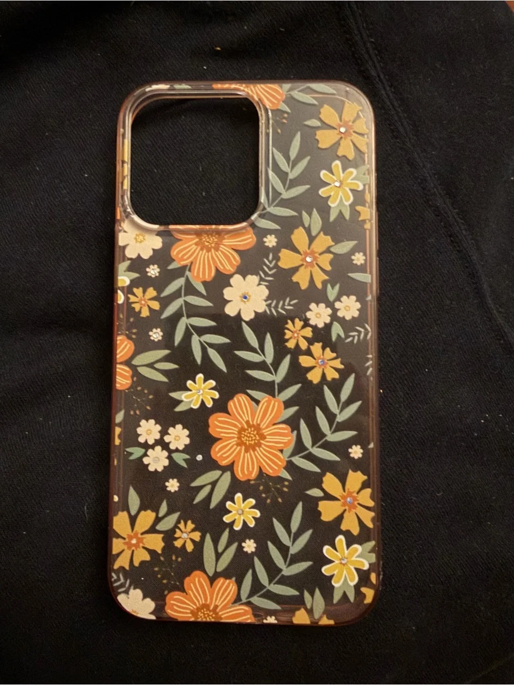 3 Pack - iPhone 13 Pro Max Cases Pearl Pink, Floral, Clear Mandala Glitter